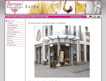 Tablet Screenshot of gotha.barrique.de