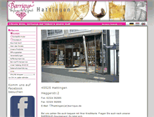Tablet Screenshot of hattingen.barrique.de