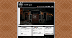 Desktop Screenshot of barrique.no